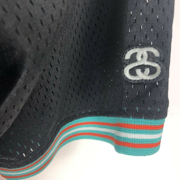 Stussy Tribe Black 2015 Football Mesh Jersey - Picture 6 of 11